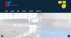 Desktop Screenshot of metaltecnicasrl.it